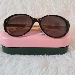 New with MSRP Tag Kate Spade New York Odetta Brown Sunglasses